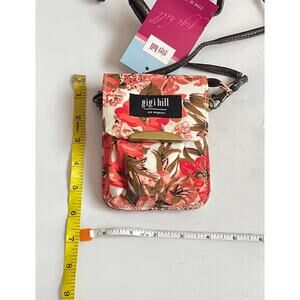 Gigi Hill Over Shoulder Crossbody Purse Wristlet Wallet